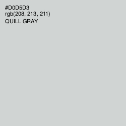 #D0D5D3 - Quill Gray Color Image